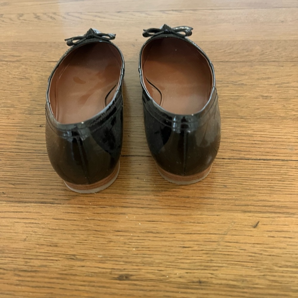 Black ballerinas, size 7 - Picture 3 of 4